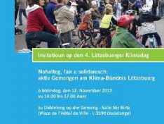 4. Lëtzebuerger Klimadag – 12. November 2012 in Düdelingen