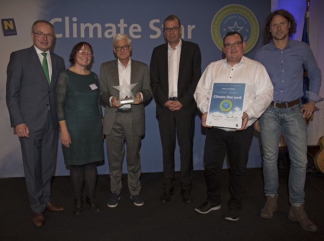 Climate Star 2016 für Esch-Alzette und das Projekt „Geméisguart“