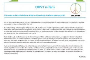 Die neue Newsletter 4/2015 des Klima-Bündnis Lëtzebuerg