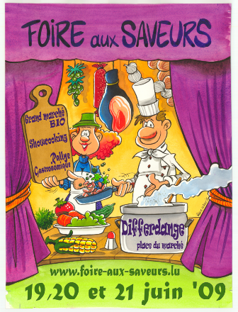 Foire aux saveurs Déifferdeng 19., 20. & 21. Juni 09