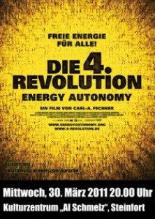 Filmvorführungen zum Thema Energie in Steinfort