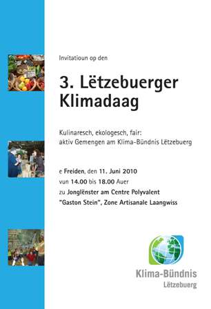 3. Lëtzebuerger Klimadag zu Jonglënster