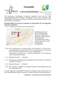 Klimastaffel in Betzdorf