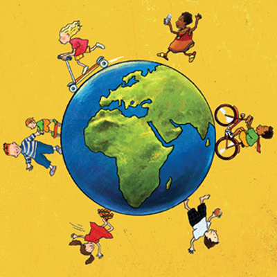 A Travers Le Monde A Pied D Enfant Edition 11 Les Enfants Remettent Au Ministre Schank Plus De 23 000 Empreintes Vertes Collectees Klimabuendnis Lu