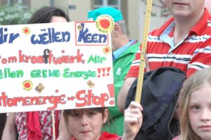 Mobilisation nationale contre le nucléaire – une manifestation extraordinaire