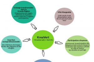 Das Europäische Projekt KreaVert nimmt Form an: die Stadt Esch ist bald zum “Anbeissen”!
