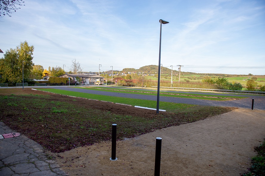 Bau vun engem ökologesche Parking zu Schëtter