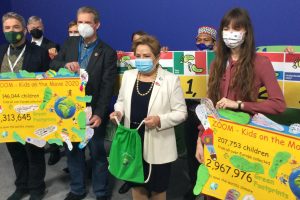 Mehr als 350.000 Kinder setzen Zeichen für den Klimaschutz mit der Klima-Bündnis-Kampagne Kindermeilen