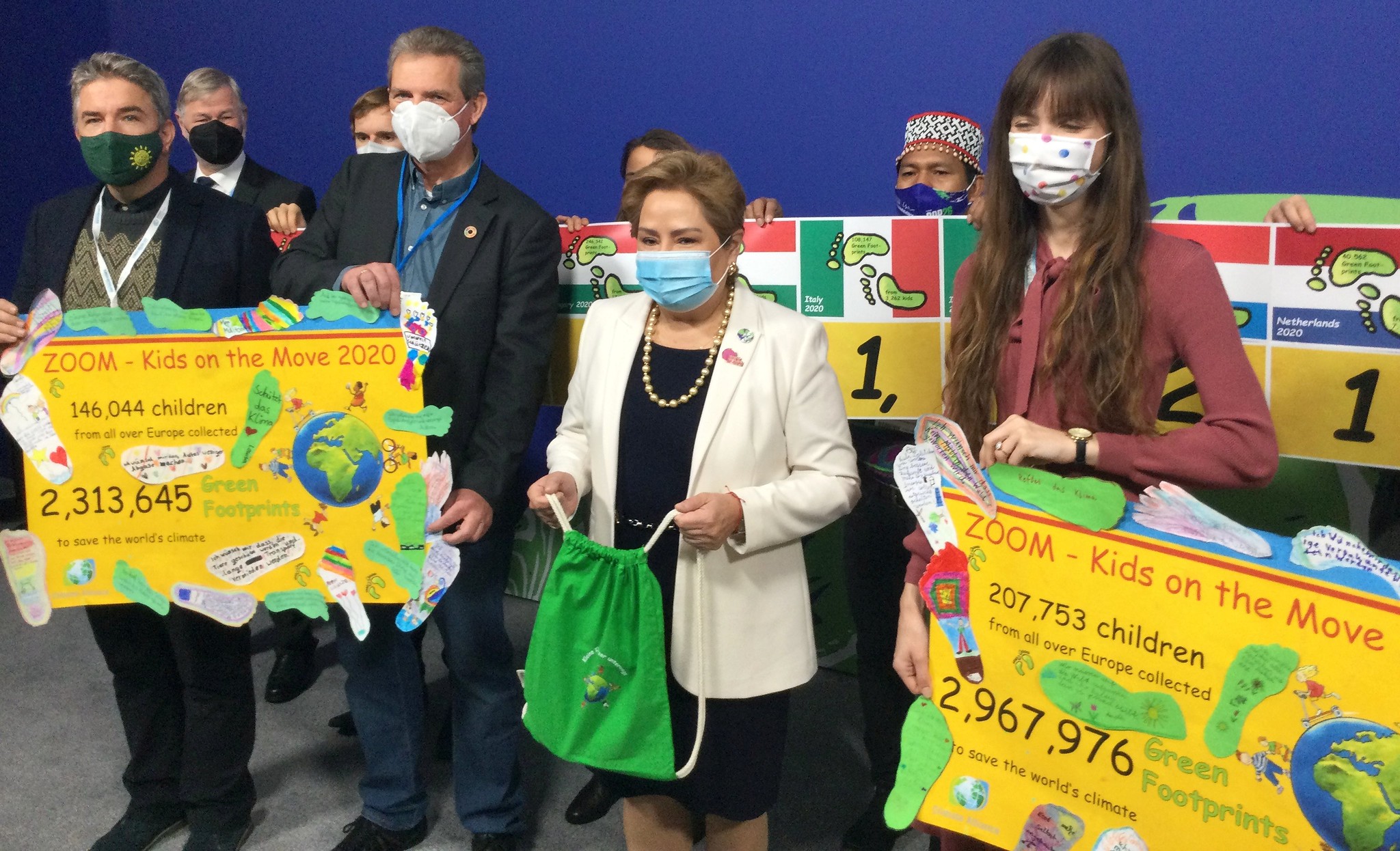 Mehr als 350.000 Kinder setzen Zeichen für den Klimaschutz mit der Klima-Bündnis-Kampagne Kindermeilen