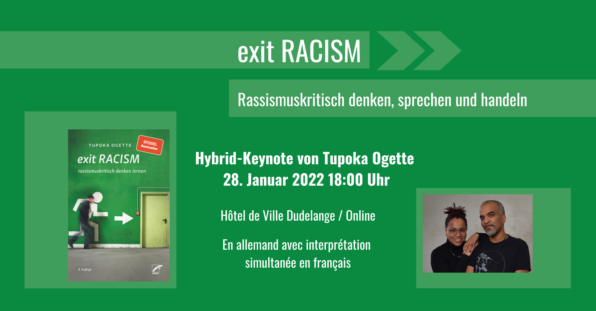 Exit Racism: Rassismuskritisch denken, sprechen und handeln