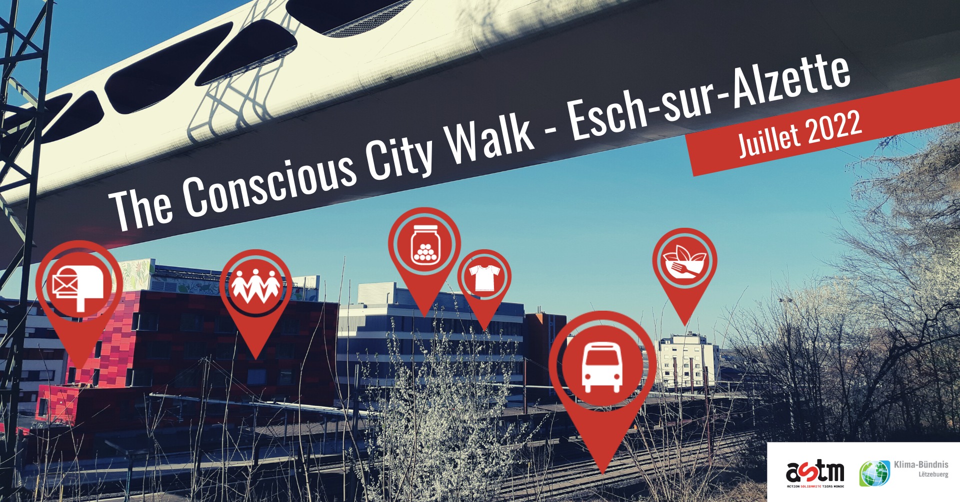 Conscious City Walks in der europäischen Kulturhauptstadt Esch gehen weiter