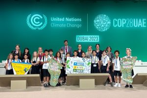 Kinder aus Luxemburg setzen Zeichen für den Klimaschutz bei der UN-Klimakonferenz
