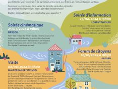 Le changement climatique dans la vallée de l’Alzette : risques et réponses