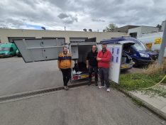 Gemeinde Sanem : Erster Solairtrailer in Luxemburg im Einsatz