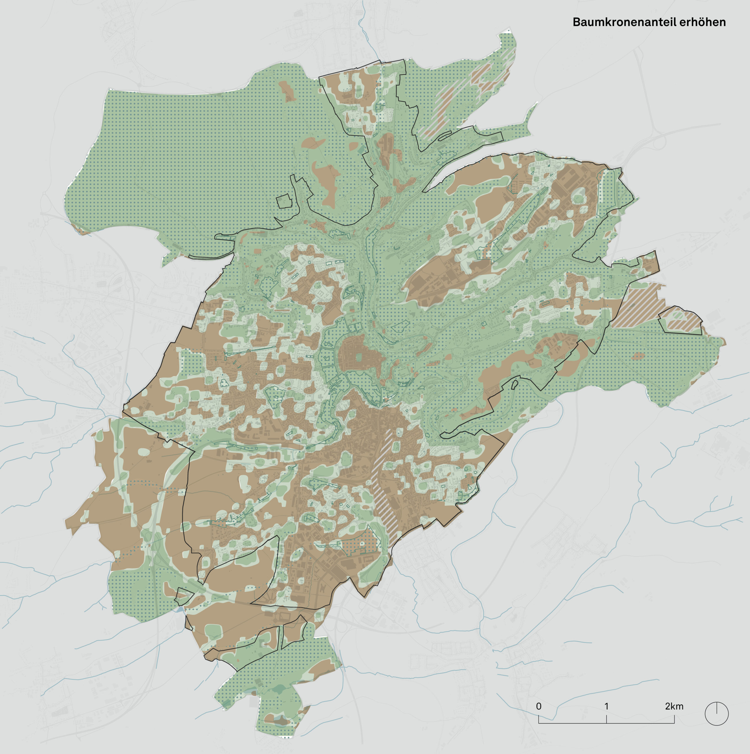 Begrünungskonzept Stadt Luxemburg